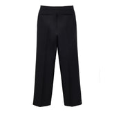 Gucci Black Cotton Casual Pants